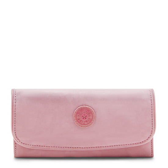 Portefeuilles Kipling Money Land Snap Wallet Rose | FR 1023GS